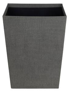 Сиво офис кошче за боклук Sofia Canvas Paper Laminate – Bigso