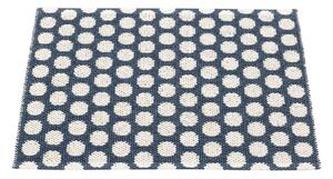 Тъмносин килим за открито и закрито 70x50 cm Noa Dark Blue – Pappelina