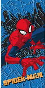 Червено-синя детска кърпа от микрофибър 70x140 cm Spider-man – Jerry Fabrics