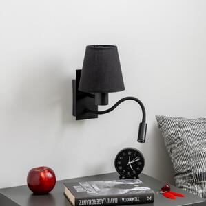 Brilagi - LED Аплик NUBILA 1xE27/25W/230V + LED/3W черен