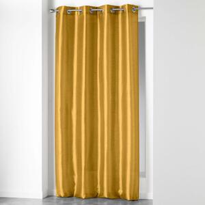 Жълто перде от микросатен 140x240 cm Shana – douceur d'intérieur