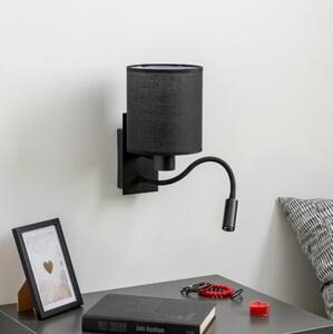 Brilagi - LED Аплик NUBILA 1xE27/25W/230V + LED/3W черен