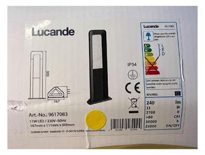 Lucande - LED Екстериорна лампа SECUNDA LED/11W/230V IP54