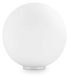 Ideal Lux - Настолна лампа MAPA 1xE27/42W/230V Ø 40 см бяла