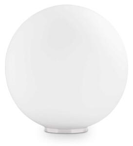 Ideal Lux - Настолна лампа MAPA 1xE27/42W/230V Ø 30 см бяла