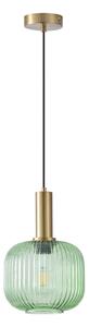 Пендел 1xE27/15W/230V зелен Ø 20 см