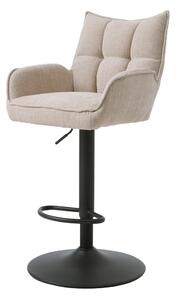 Кремави бар столове в комплект от с регулируема височина 2 бр. Marilla – Unique Furniture