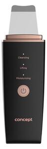 Concept PO2060 - Козметична ултразвукова шпатула PERFECT SKIN 3,5W/5V USB черен