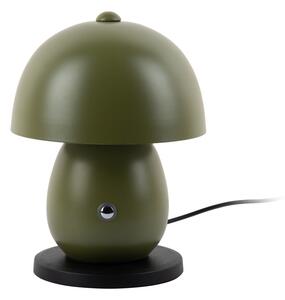 Тъмнозелена LED настолна лампа с метален абажур (височина 18 cm) Mono LED – Leitmotiv