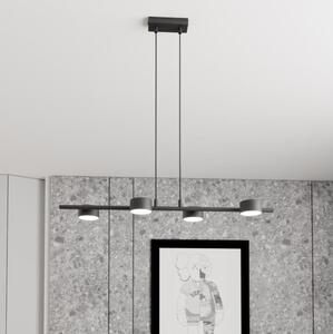 Пендел SORA 4xGX53/12W/230V черен
