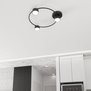 Плафон LUCIO 3xGX53/12W/230V черен