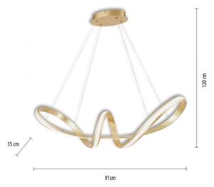 Paul Neuhaus 8292-12 - LED Димируем пендел MELINDA LED/38W/230V
