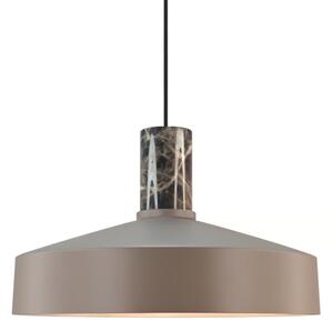 Nordlux - Пендел ELVAS 1xE27/60W/230V Ø 37,5 см кафяв