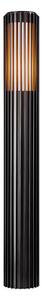 Nordlux - Екстериорна лампа ALUDRA 1xE27/15W/230V IP44 черен 95,4 см