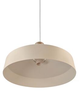 Nordlux - Пендел ELVAS 1xE27/60W/230V Ø 37,5 см бежов