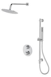 Cersanit S952-032-Душ комплект с термостатичен скрит смесител ZEN сив металик