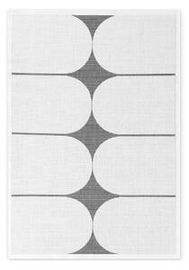 Черно-бял килим за открито и закрито 200x290 cm Duet Bowen – NORTHRUGS