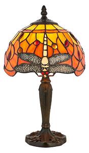 Endon 64091 - Настолна лампа Tiffany DRAGONFLY 1xE14/40W/230V Ø 20 см