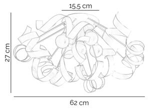 ONLI - Плафон ZOE 5xE14/6W/230V бял