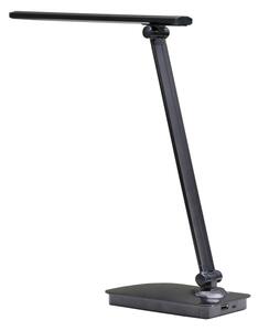 ONLI - LED Димируема настолна лампа с USB порт DESKI LED/7W/230V 4000K черен