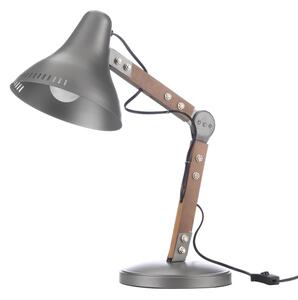 ONLI - Настолна лампа ARCHITETTO 1xE27/22W/230V 62 см сив/кафяв