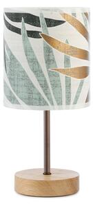 ONLI - Настолна лампа FLORA 1xE27/22W/230V 28 см зелен/златист