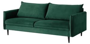 Тъмнозелен кадифен диван 203 cm Juli – Ropez