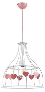 ONLI - Детски полилей TITTA 1xE27/22W/230V розов