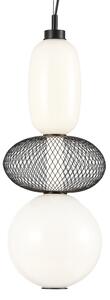 LED Пендел ARAME LED/23W/230V Ø 22 см черен