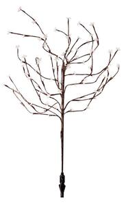 LED RGBW Соларна лампа TREE LED/0,1W/1,2V 600 mAh IP44 кафяв