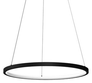 LED Пендел HOOP LED/27W/230V Ø 50 см 4000K черен
