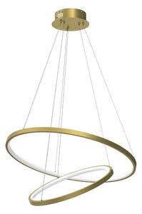 LED Пендел HOOP LED/51W/230V Ø 60 см 4000K златист