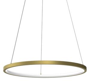 LED Пендел HOOP LED/27W/230V Ø 50 см 4000K златист