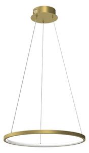 LED Пендел HOOP LED/27W/230V Ø 50 см 4000K златист