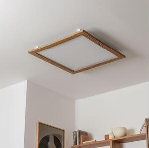 Eglo - LED Панел за повърхностен монтаж SALOBRENA-RW WOOD LED/34W/230V 2700/4000K кафяв