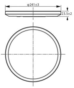 WiZ - LED Димируема лампа SUPERSLIM LED/14W/230V 2700-6500K Wi-Fi