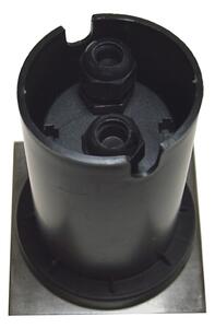 Екстериорна лампа за алея 1xGU10/35W/230V IP44 матов хром