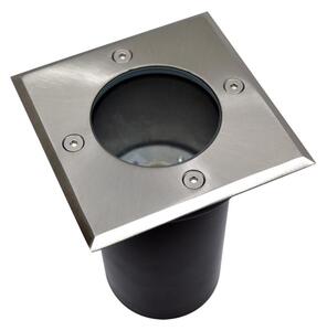 Екстериорна лампа за алея 1xGU10/35W/230V IP44 матов хром