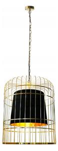 Пендел LONGIS 2xE27/60W/230V Ø 60 см златист/черен