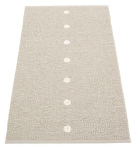 Бежов и кремав килим за открито и закрито 70x140 cm Peg Linen Vanilla – Pappelina