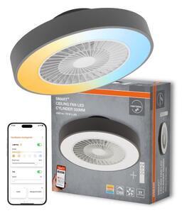 Osram - димируемо LED таванно осветително тяло с вентилатор SMART+ LED/78W/230V Wi-Fi + дистанционно управление