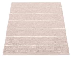 Светлорозов килим за открито и закрито 70x90 cm Carl Pale Rose – Pappelina