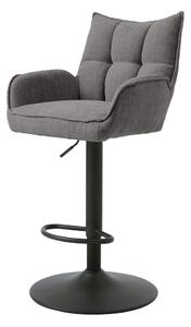 Сиви бар столове в комплект от с регулируема височина 2 бр. Marilla – Unique Furniture