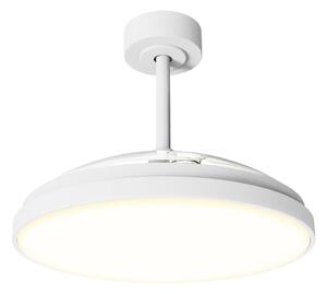 Aigostar-LED Димируем таванен вентилатор LED/50W/230V 2700-6500K 106cm+ДУ бял