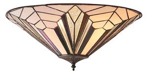 Endon 63935 - Таванно осветително тяло Tiffany ASTORIA 2xE27/60W/230V Ø 48 см