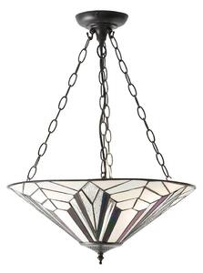 Endon 63936 - Полилей на верига Tiffany ASTORIA 3xE27/60W/230V диаметър 48 см