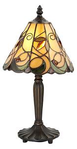 Endon 64196 - Настолна лампа Tiffany JAMELIA 1xE14/40W/230V Ø 20 см