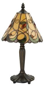 Endon 64196 - Настолна лампа Tiffany JAMELIA 1xE14/40W/230V Ø 20 см