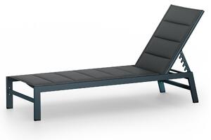 Blumfeldt Renazzo Lounge шезлонг, 120 кг товароносимост, 5 нива, водоотблъскващ