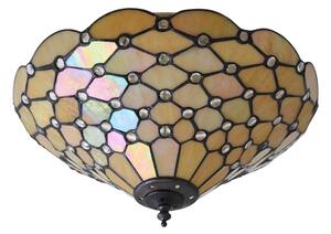 Endon 70242 - Плафон Tiffany PEARL 2xE27/60W/230V пр. 37 см